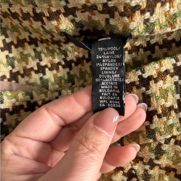 Retro Stylish Houndstooth Skirt - Multicolor - Picture 7 of 7